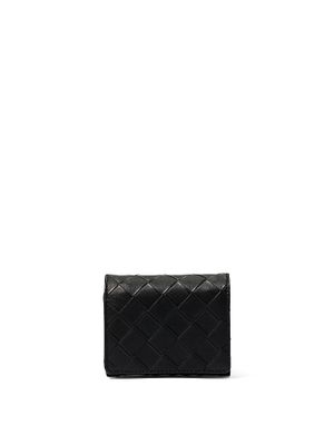 Black Woven Portofel mic