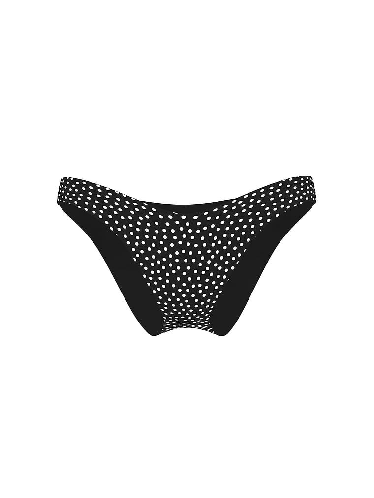Slip esențial brazilian de bikini. Produsul este modelat și provine din colecția Victoria's Secret Swim.