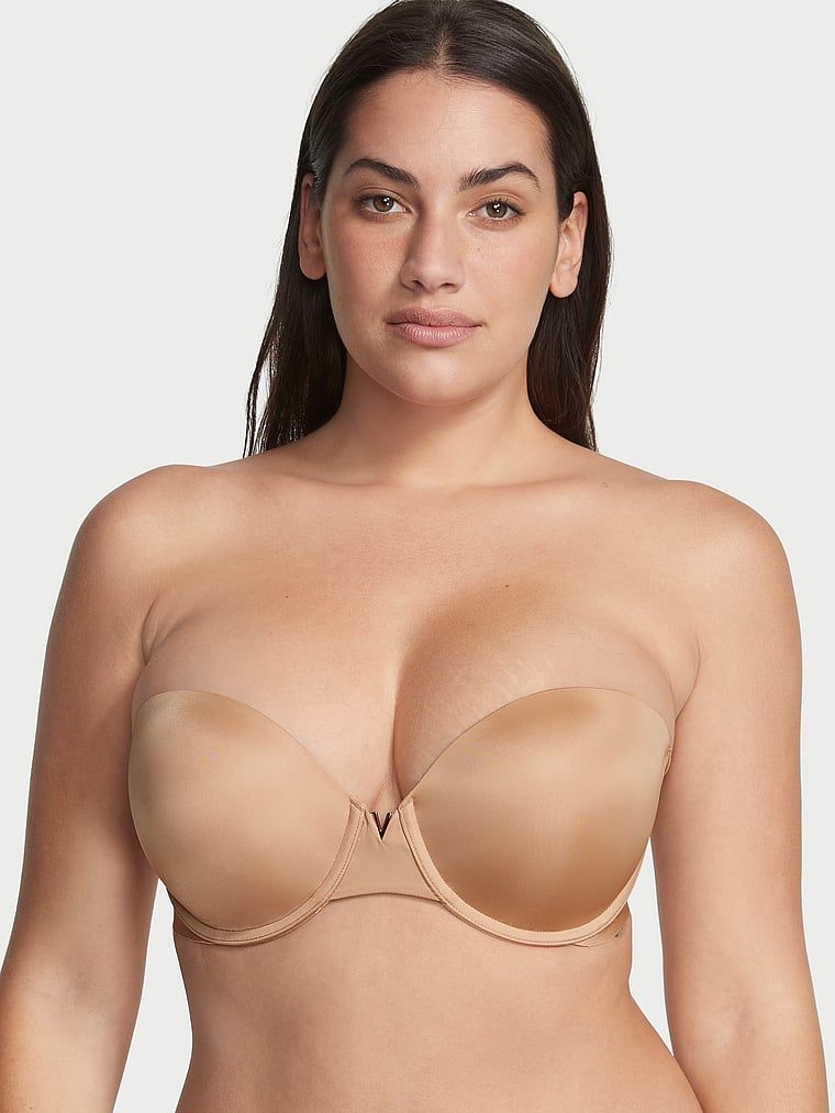 Victorias Secret Bare Sutien fără bretele, cu ridicare Illusions Smooth