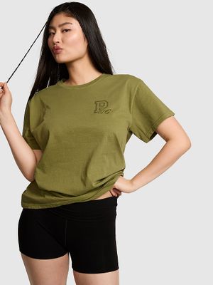 PINK Tricou din bumbac Campus