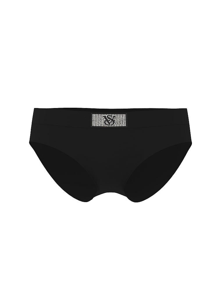 Chiloți din bumbac cu logo-ul Shine Patch Hiphugger. Produsul este negru și provine din colecția Bumbac.