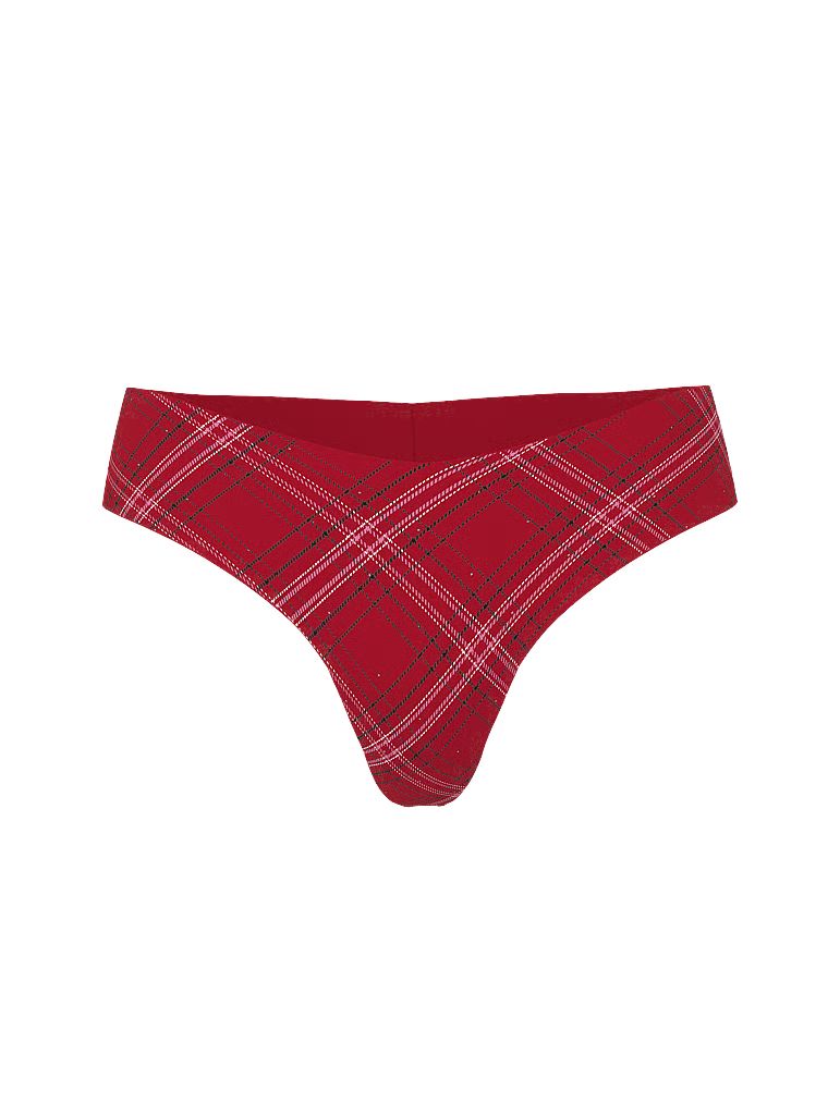 Tanga cu zirconiu No-Show Shine Mesh. Produsul este modelat și provine din colecția No-Show.