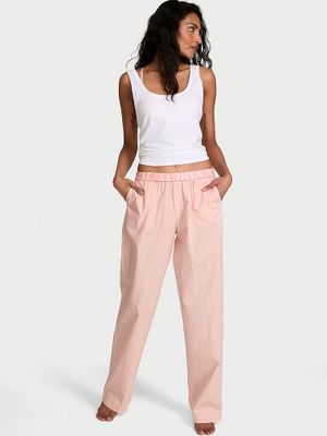Victoria's Secret Pantaloni de pijama din bumbac Mix & Match Sleep Heritage