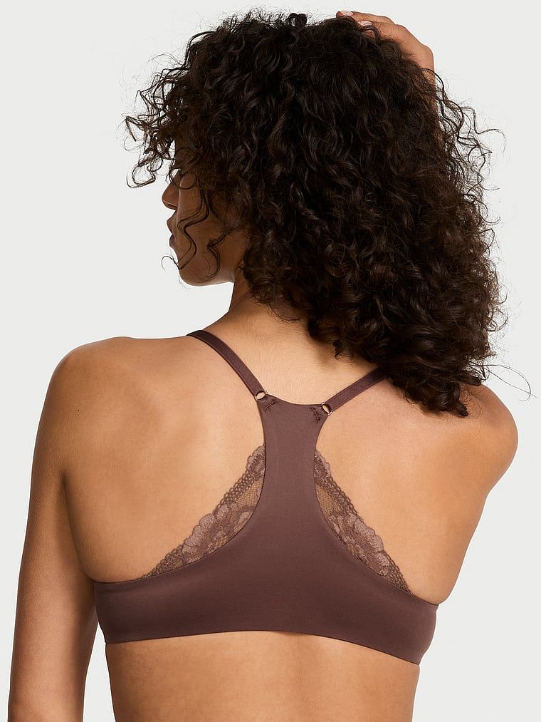 Body by Victoria Sutien Perfect Shape Racerback din dantelă și push-up