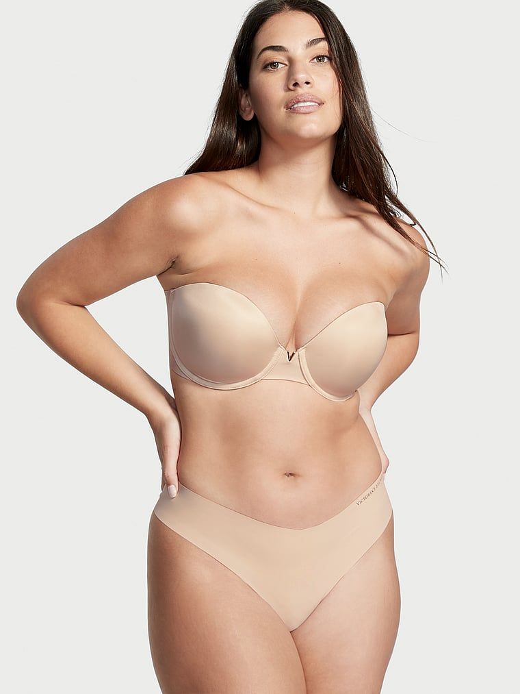 Victorias Secret Bare Sutien fără bretele, cu ridicare Illusions Smooth