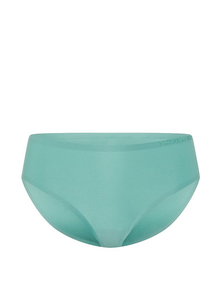 Chiloți de bikini din microfibră Flex. Produsul este albastru și provine din colecția Body by Victoria.
