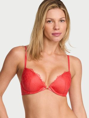 Very Sexy Sutien Push-up din dantelă în formă de trandafir