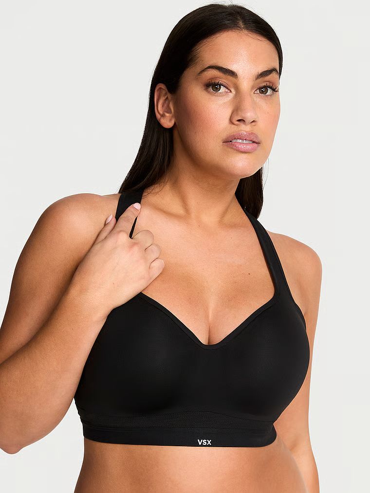 Sutien sport VSX Incredible Max. Produsul este negru și provine din colecția VSX.