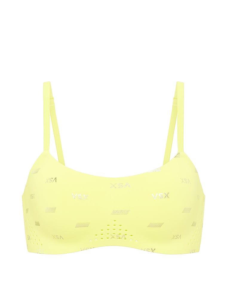 SUTIEN sport balconet VSX Featherweight. Produsul are o culoare cu model și provine din colecția VSX.