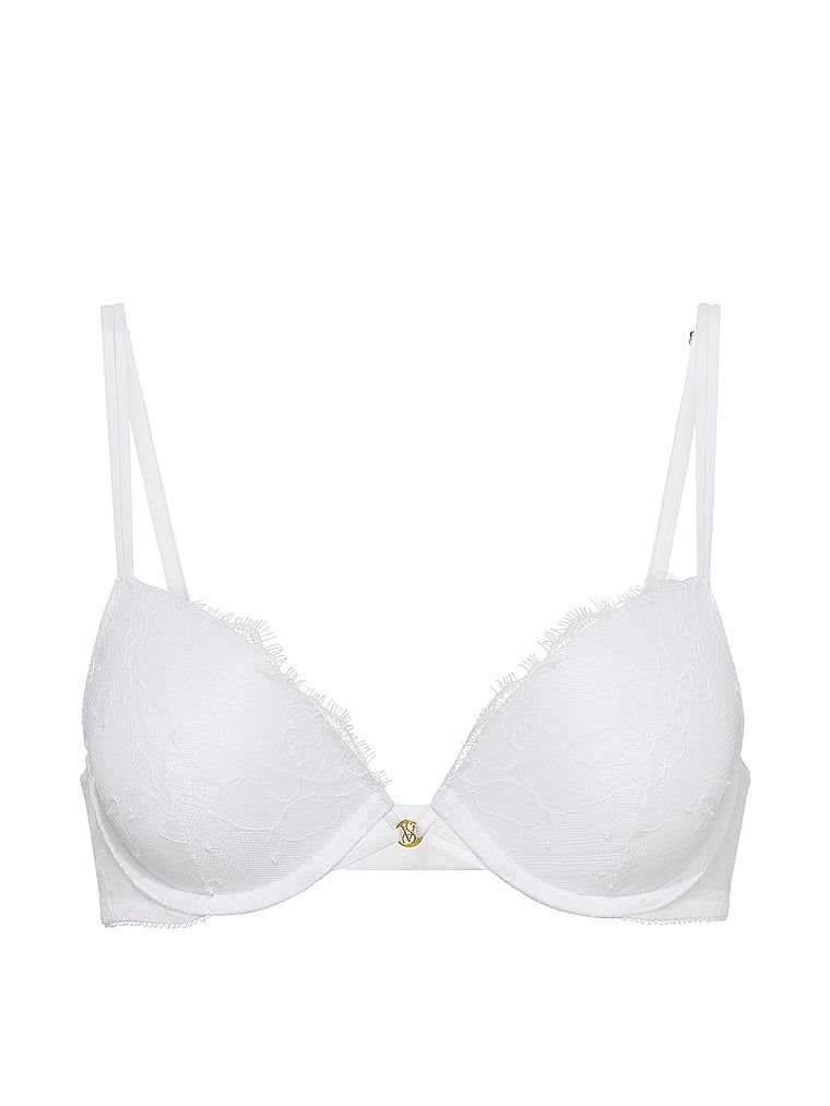 Sutien push-up Rose Lace. Produsul este de culoare albă și provine din colecția Very Sexy.