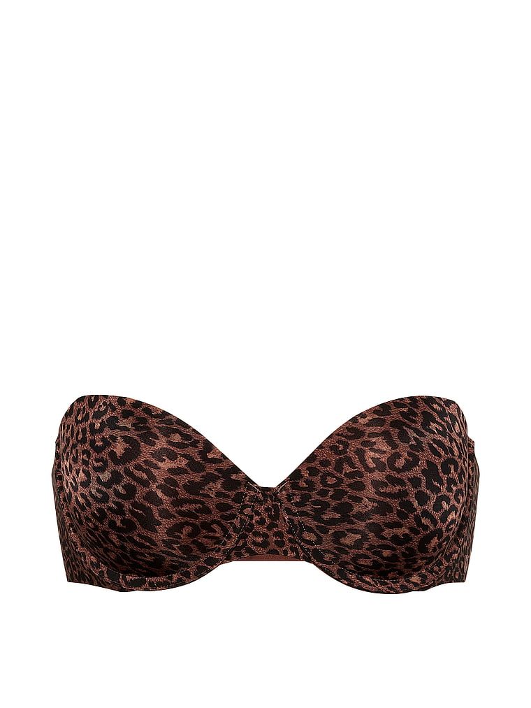 Sutien pushless fără bretele Uplift. Produsul este modelat și provine din colecția Invisible by Victoria's Secret.