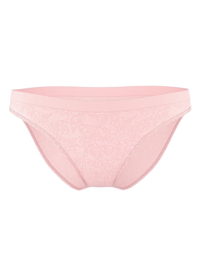Chiloți Bikini fără cusături. Produsul are un model floral și provine din colecția Seamed.