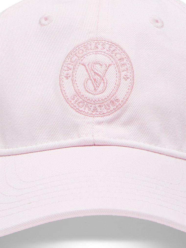 Șapcă de baseball VSX. Produsul este roz și provine din colecția Victoria's Secret.