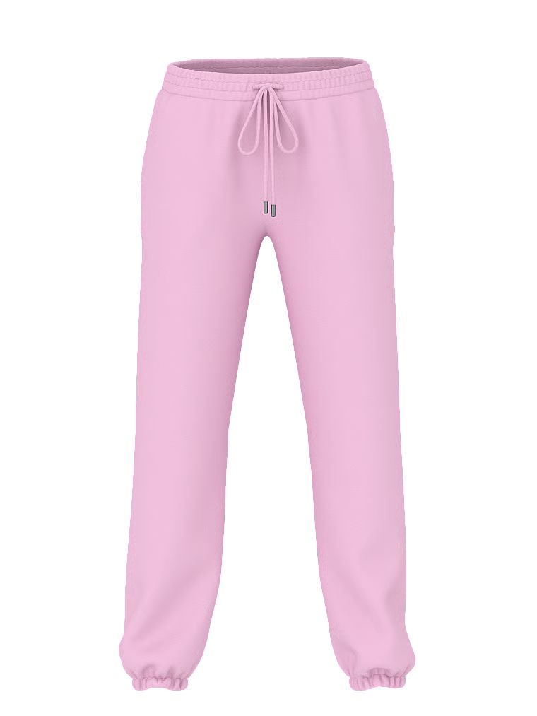 Pantaloni de trening în afara serviciului. Produsul este de culoare mov și provine din colecția Angel Essentials.