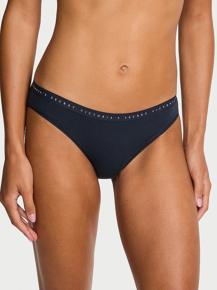 Victoria's Secret Chiloți Bikini din bumbac extensibil