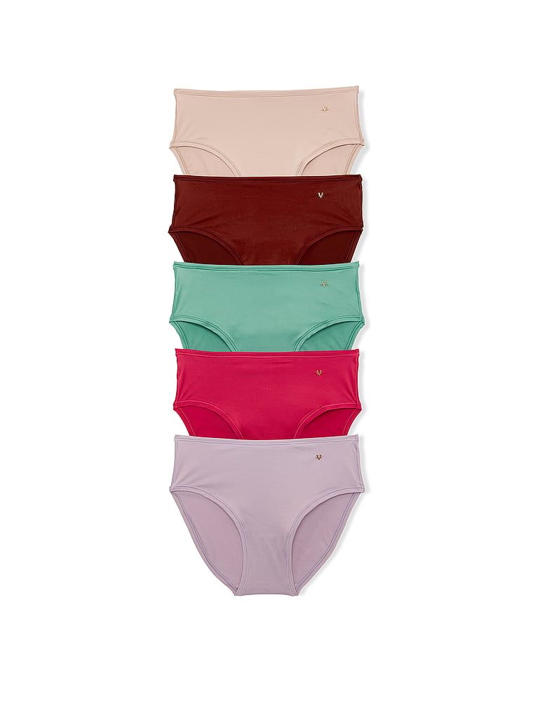 Love Cloud Pachet cu 5chiloți Bikini cu talie medie Love Cloud