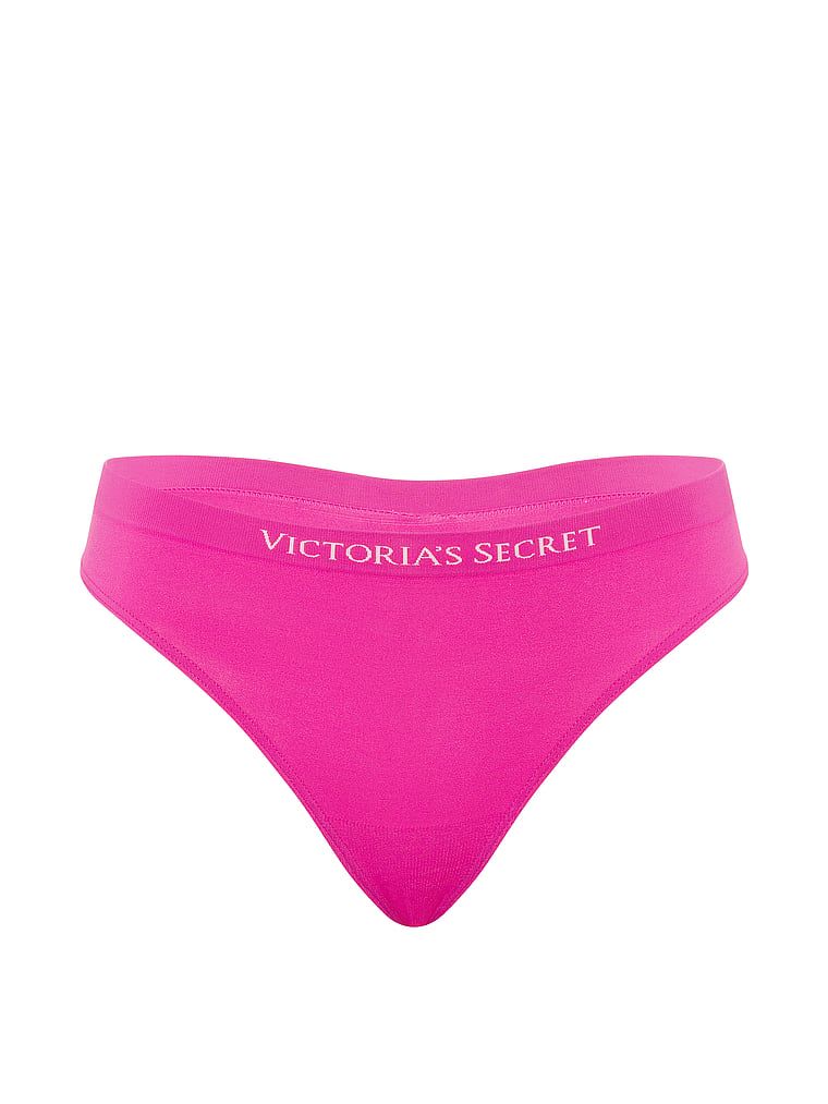 Tanga fără cusură. Produsul este roz și provine din colecția Seamless (Seamless Collection).