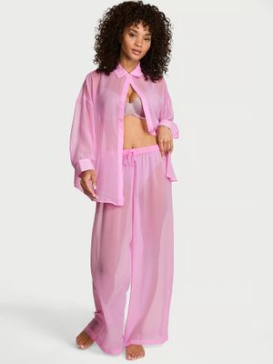 Victoria's Secret Pantaloni plisați din șifon