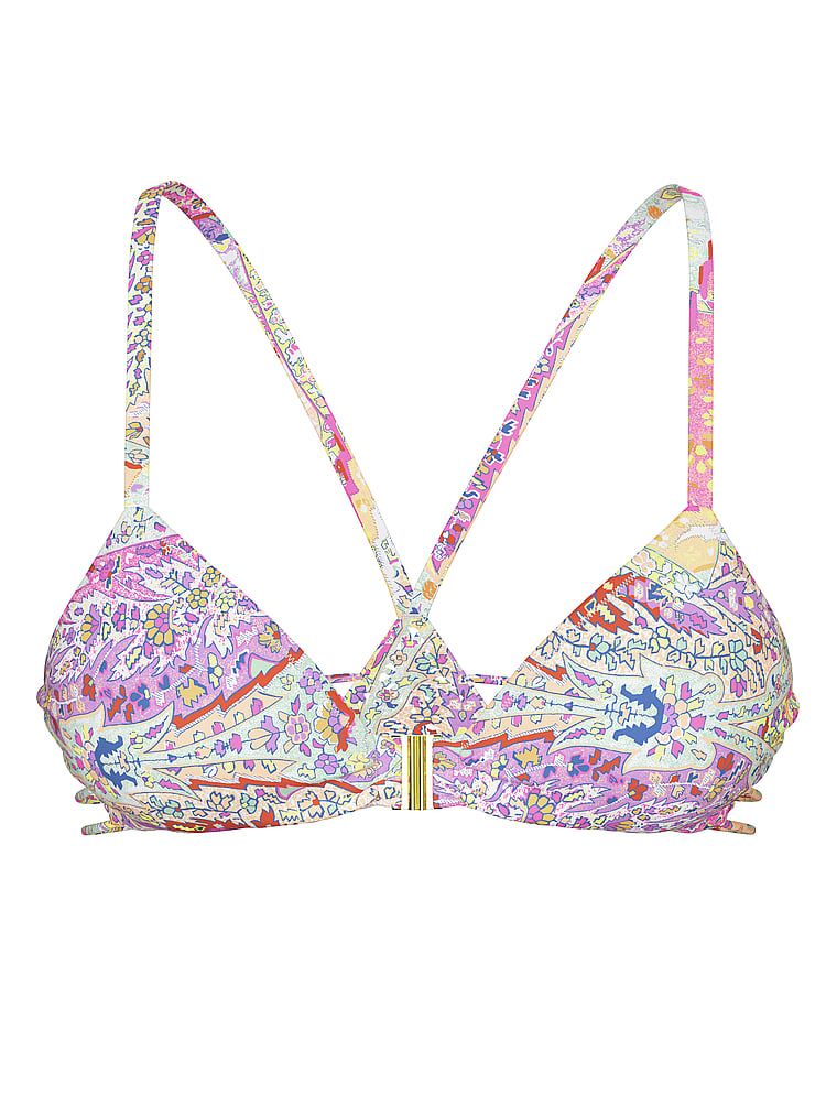 Bikini top Archives Beach Macrame. Produsul este modelat și provine din colecția Victoria's Secret Swim.