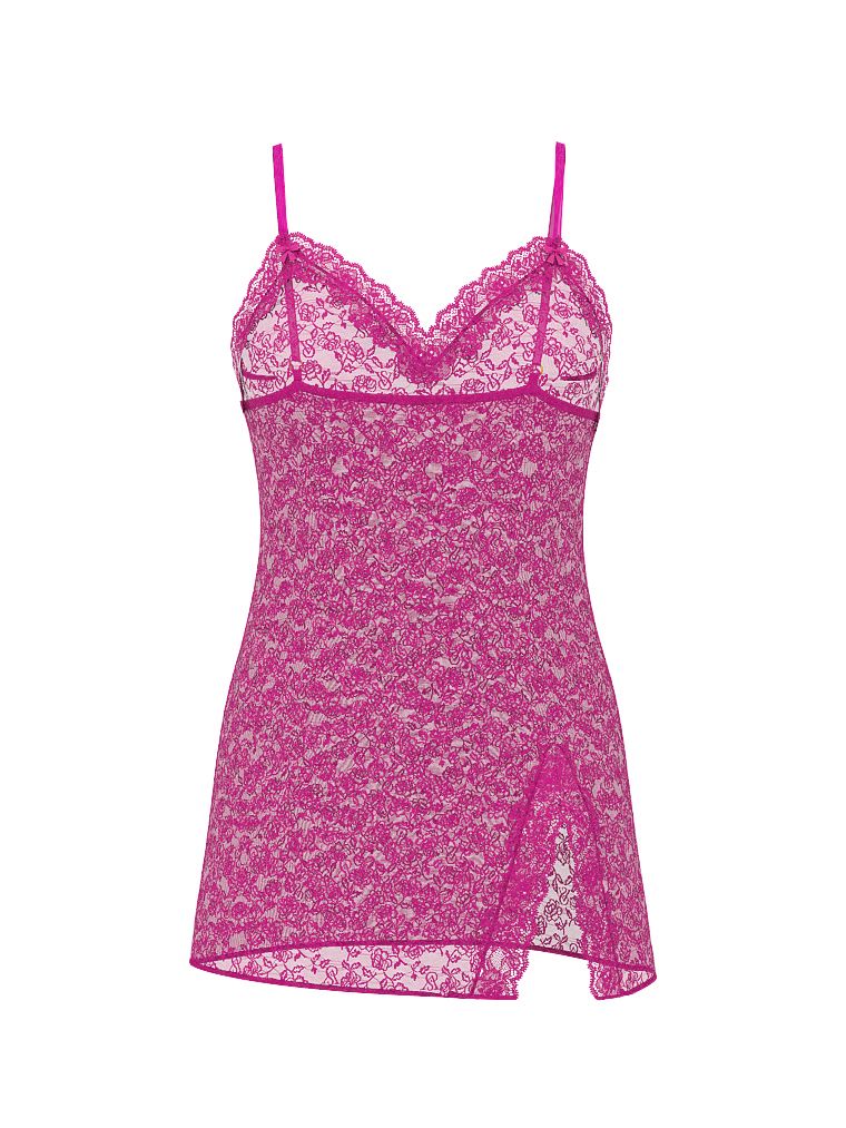 Cămașă de noapte din dantelă Sheer Heritage. Produsul este de culoare violet și provine din colecția Very Sexy.