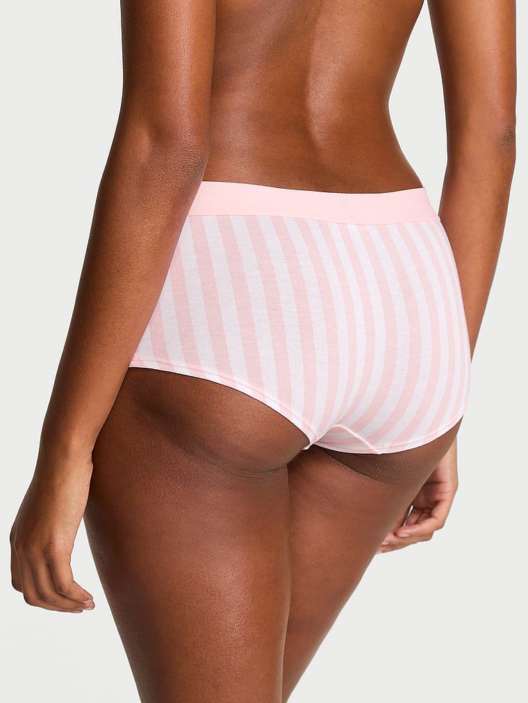 Pantaloni scurți din bumbac cu sigla Shine Patch strălucitor. Produsul este modelat și provine din colecția Bumbac.
