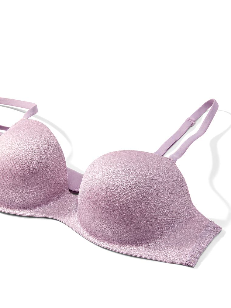 Sutien balconet ușor căptușit, FlexFactor. Produsul este roz și provine din colecția Body by Victoria.