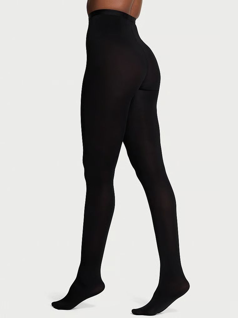 Colanți cu finisaj lucios 80 DEN. Produsul este negru și provine din colecția Very Sexy.