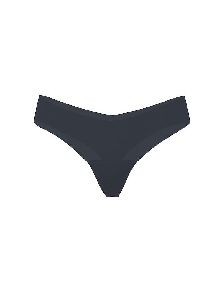 Tanga fără sudură fără prezentare. Produsul este de culoare albastră și provine din colecția No-Show.