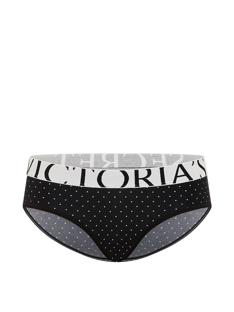 Chiloți cu logo-ul Cool Hiphugger. Produsul are o culoare cu model și provine din colecția Victoria's Secret.