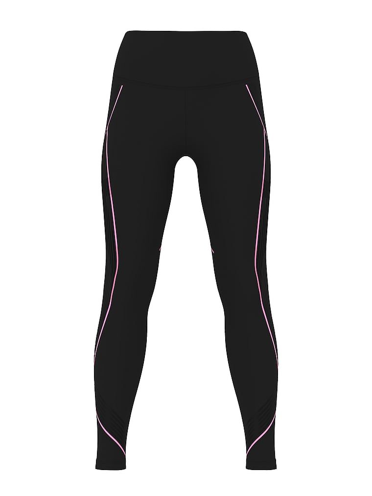 Colanți VSX Elevate Refined Contours. Produsul este negru și provine din colecția VSX.