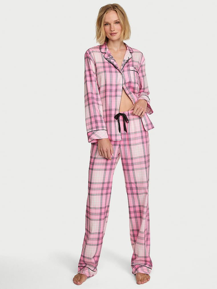 Victoria's Secret Pijama lungă din flanel