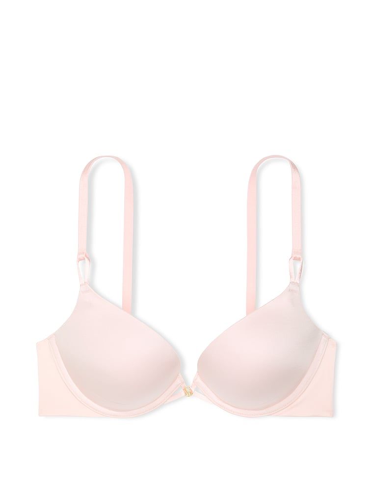 Sutien push-up cu 2 mărimi Bombshell. Produsul este roz și provine din colecția Very Sexy.