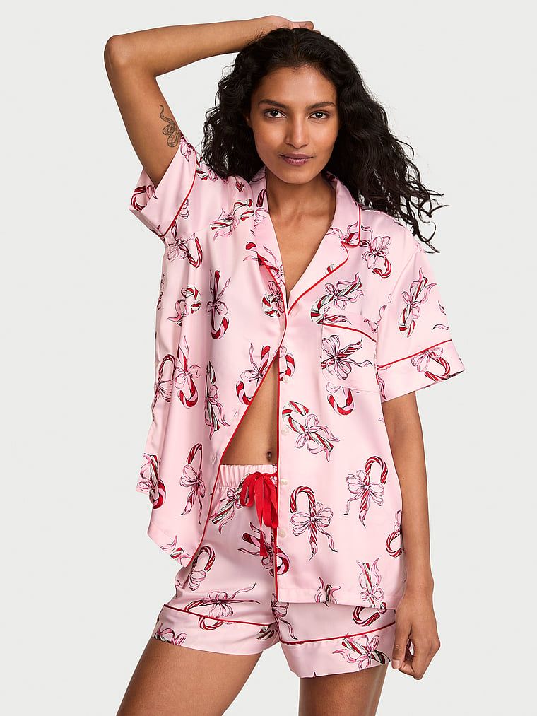 Victorias Secret Set pijama scurtă din satin Glazed