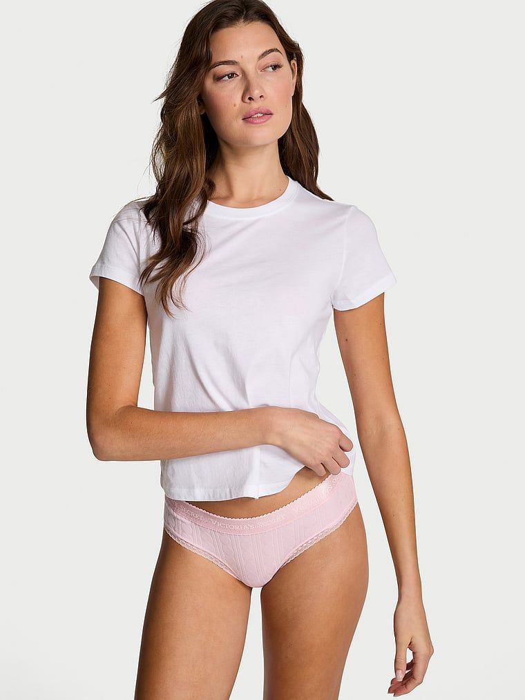 Victoria's Secret Tricou din bumbac Mix & Match Sleep Perfect