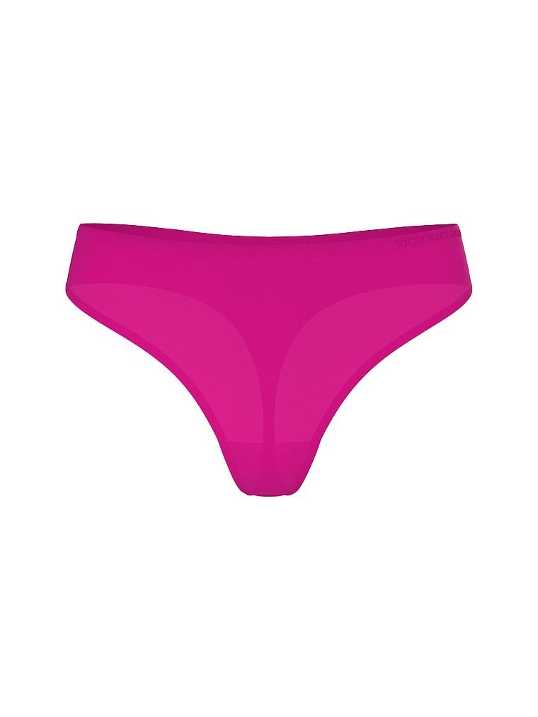 Tanga din microfibră flexibilă. Produsul este roz și provine din colecția Body by Victoria.