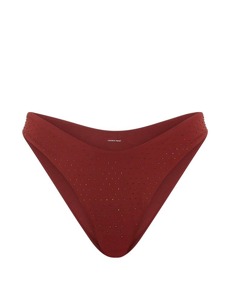 Pantaloni esențiali Diamante brazilieni de bikini. Produsul este multicolor și provine din colecția Victoria's Secret Swim.
