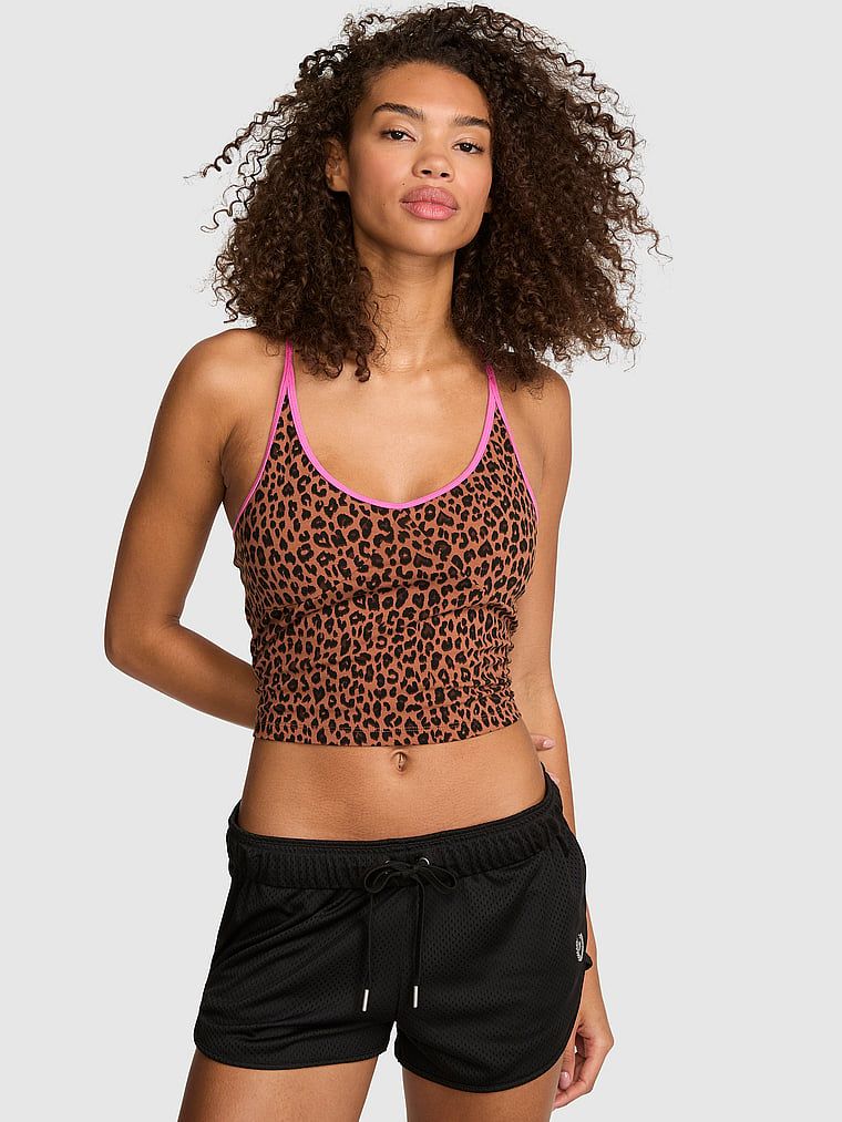 Top racerback cu sutien integrat All-Day Cotton