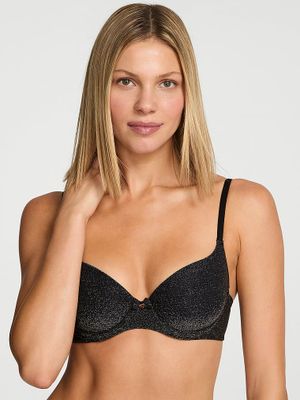 Body by Victoria Sutien Demi cu căptușeală subțire Shimmer
