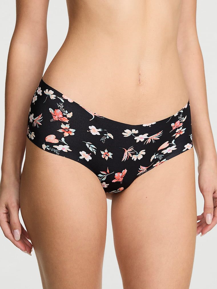 Chiloți fără cusuri Nu apar Obraznic. Produsul are un model floral și provine din colecția No-Show.