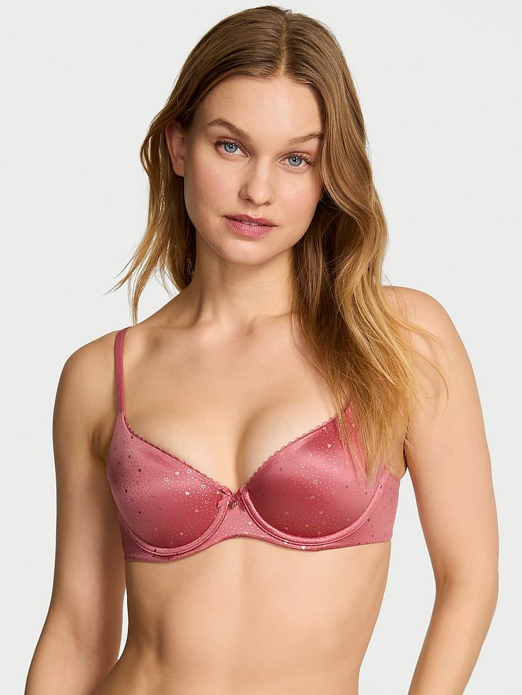 Sutien Smooth Demi ușor căptușit. Produsul este modelat și provine din colecția Body by Victoria.