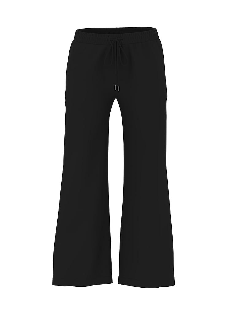 Pantaloni de trening iconici din bumbac. Produsul este negru și provine din colecția Angel Essentials.