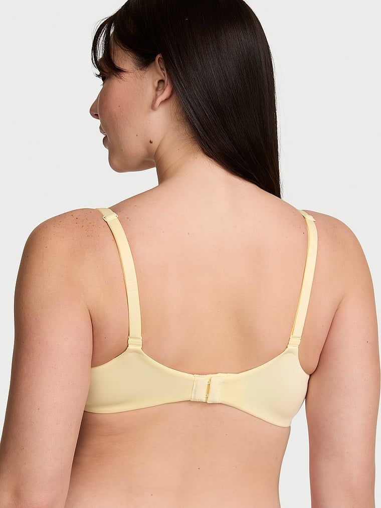Sutien Smooth Demi ușor căptușit. Produsul este galben și provine din colecția Body by Victoria.