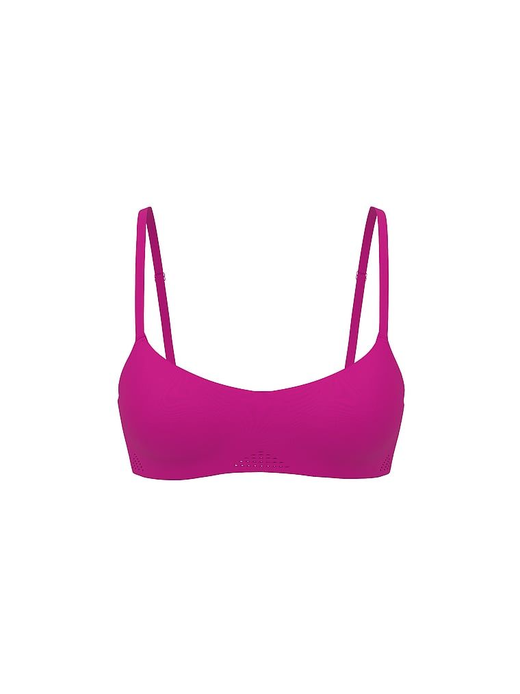 Sutien balcon sport VSX Featherweight. Produsul este de culoare violet și provine din colecția VSX.