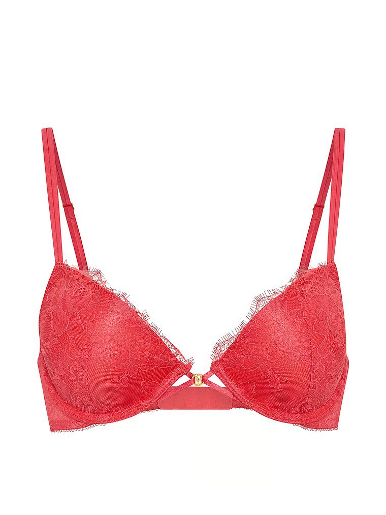 Sutien push-up Rose Lace. Produsul este roz și provine din colecția Very Sexy.