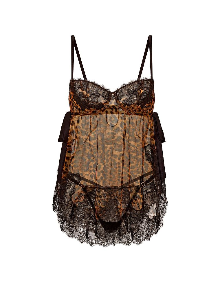 Wicked Sheer și tanga. Produsul are o culoare cu model și provine din colecția Very Sexy.