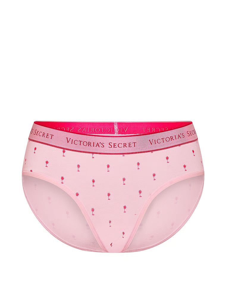 Chiloți din bumbac cu logo-ul Hiphugger în talie. Produsul este modelat și provine din colecția Bumbac.