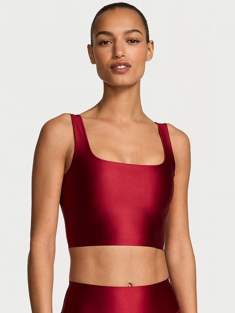 VSX Top cu sutien cu decolteu pătrat VSX GlossyTech