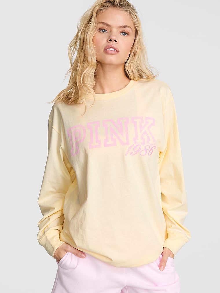 Tricou din bumbac Campus cu mânecă lungă