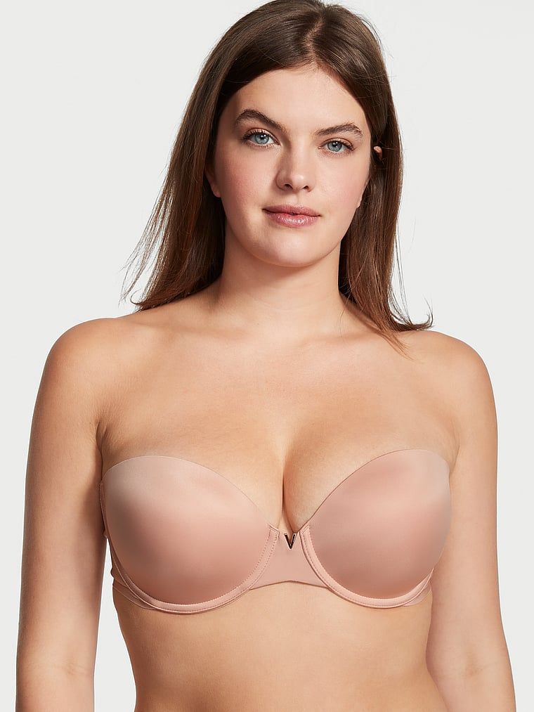 Victorias Secret Bare Sutien fără bretele, cu ridicare Illusions Smooth