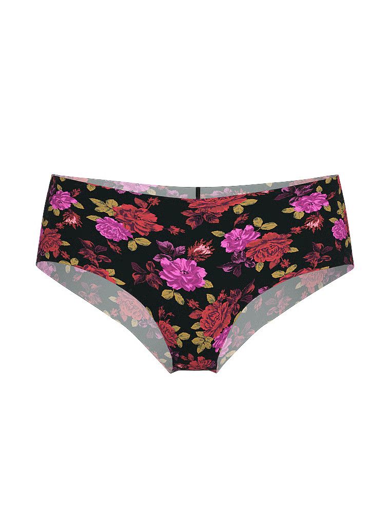 Chiloți fără cusături No-Show Cheeky. Produsul are un model floral și provine din colecția No-Show.
